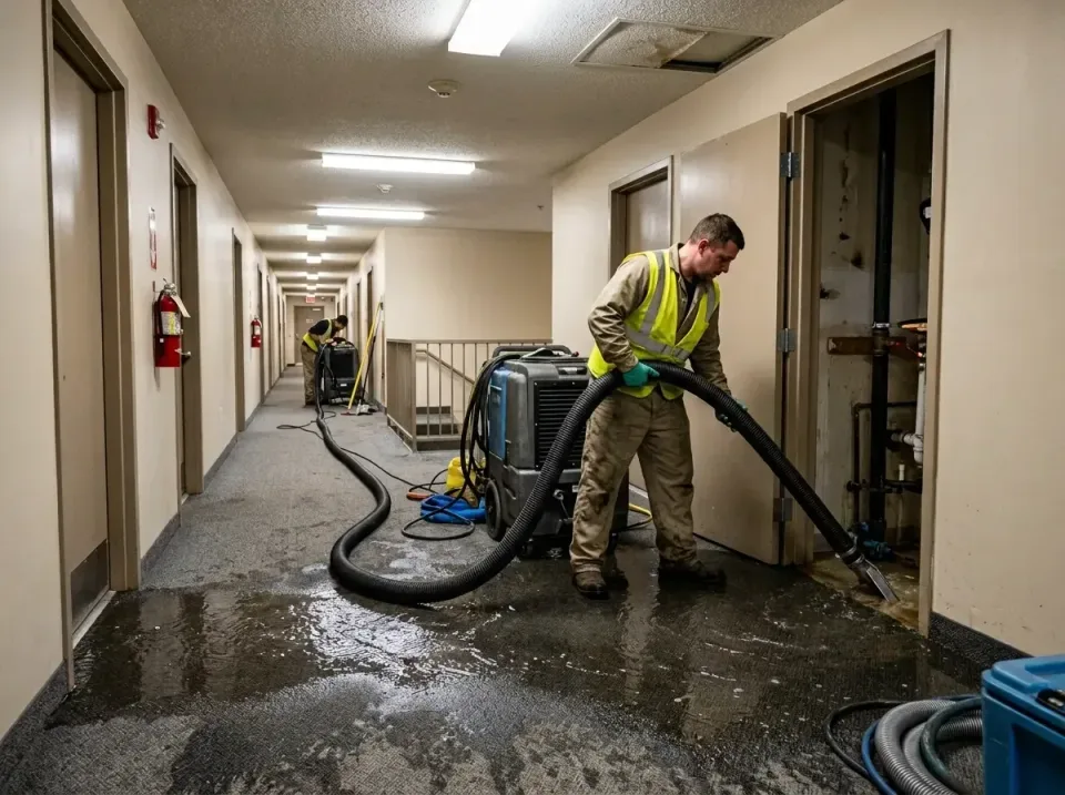 multi-unit-apartment-hallway-f-005 — frequently asked questions, Emergency Burst Pipe Water Extraction & Removal in Indialan…